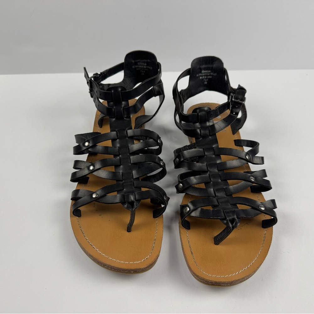 G by Guess Black Strappy Sandals